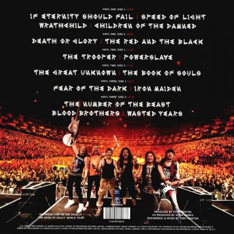 Виниловая Пластинка Iron Maiden The Book Of Souls Live - фото 3