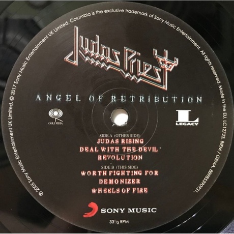 Judas Priest - Angel Of Retribution (0889853909315) виниловая пластинка - фото 5