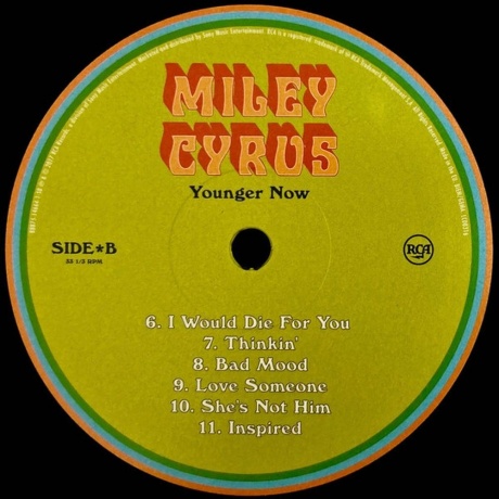 Miley Cyrus - Younger Now (0888751466418) виниловая пластинка - фото 5