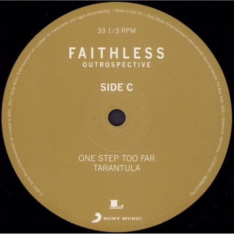 Faithless - Outrospective (0889854227913) виниловая пластинка - фото 11