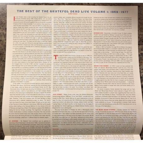 Grateful Dead - Best Of Live (0603497862535) виниловая пластинка - фото 5