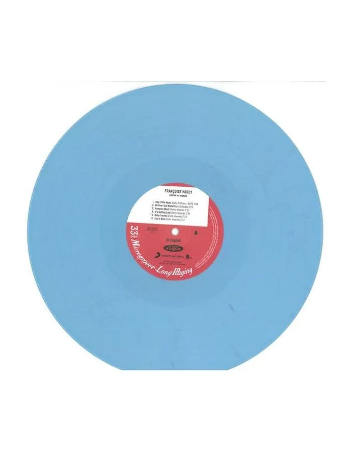 Виниловая пластинка Hardy, Franсoise, In English (coloured) (0889854397715) - фото 5