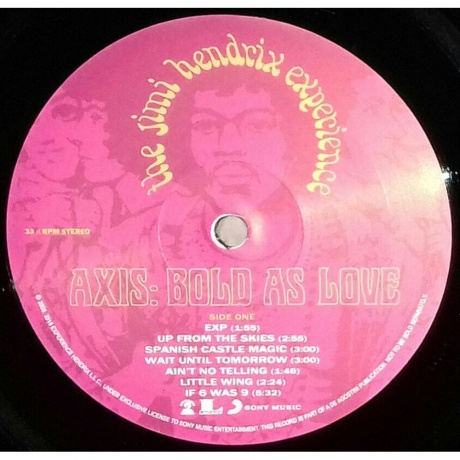 Jimi Hendrix - Axis: Bold As Love (0888751345218) виниловая пластинка - фото 5