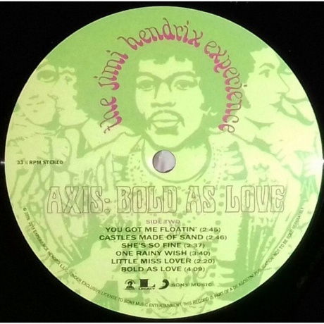 Jimi Hendrix - Axis: Bold As Love (0888751345218) виниловая пластинка - фото 6
