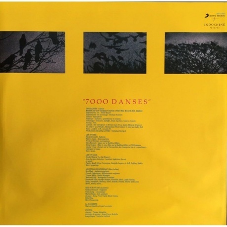 Indochine - 7000 Danses (0888751098015) виниловая пластинка - фото 6
