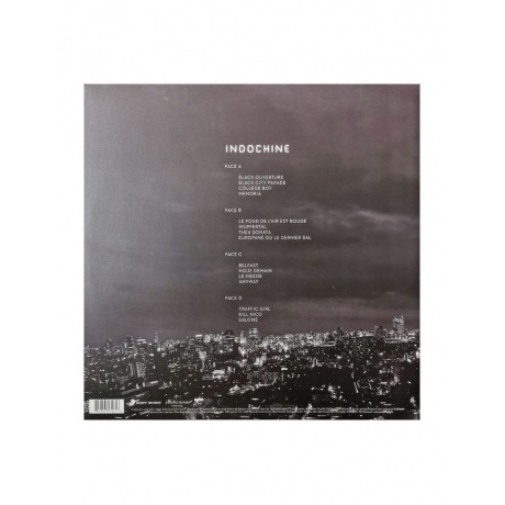 Indochine, Black City Parade (0889853534616) виниловая пластинка - фото 2