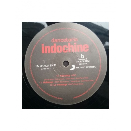 Виниловая пластинка Indochine, Dancetaria (0889853030316) - фото 11
