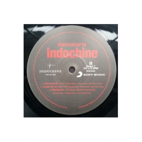 Виниловая пластинка Indochine, Dancetaria (0889853030316) - фото 6