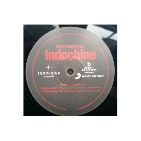 Виниловая пластинка Indochine, Dancetaria (0889853030316) - фото 7