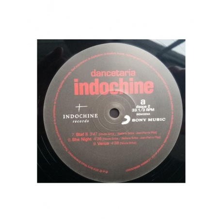 Виниловая пластинка Indochine, Dancetaria (0889853030316) - фото 10
