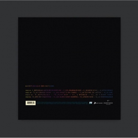 Indochine - La Republique Des Meteors (0889853248315) виниловая пластинка - фото 2