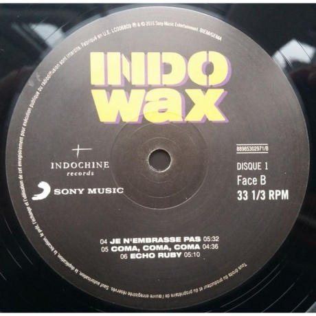 Indochine - Wax (0889853029716) виниловая пластинка - фото 7