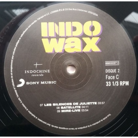 Indochine - Wax (0889853029716) виниловая пластинка - фото 10