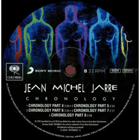 Jean Michel Jarre - Chronology (0190758282619) виниловая пластинка - фото 6
