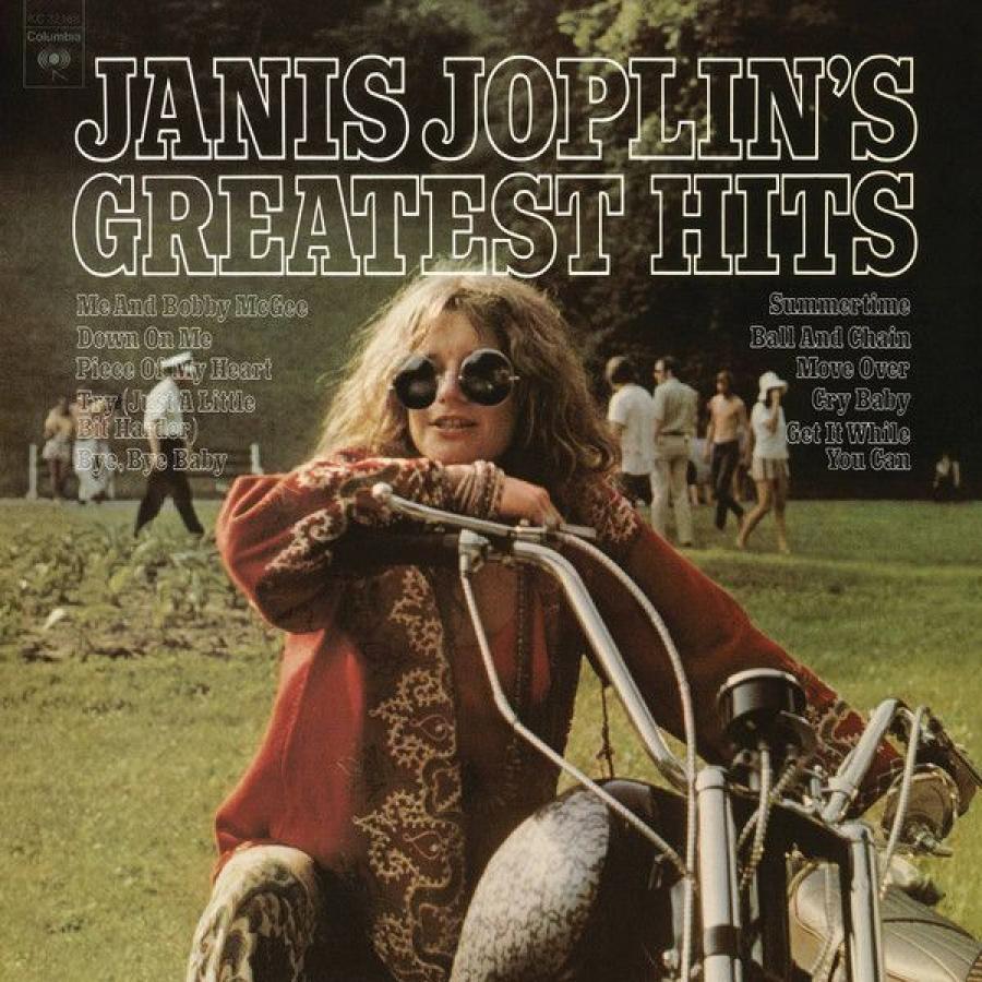 janis joplin janis joplins greatest hits 1xlp black lp Виниловая пластинка Joplin, Janis, Janis Joplin'S Greatest Hits (0190758195810)