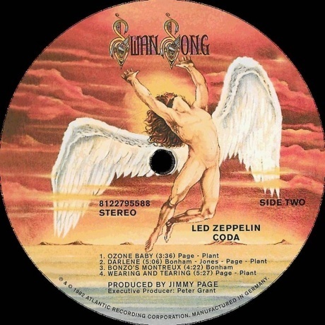 Led Zeppelin - Coda (2015 Reissue) (remastered) (0081227955885) виниловая пластинка - фото 9