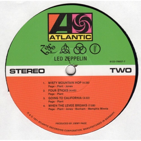 Led Zeppelin - Led Zeppelin IV (Remastered) (0081227965778) виниловая пластинка - фото 5