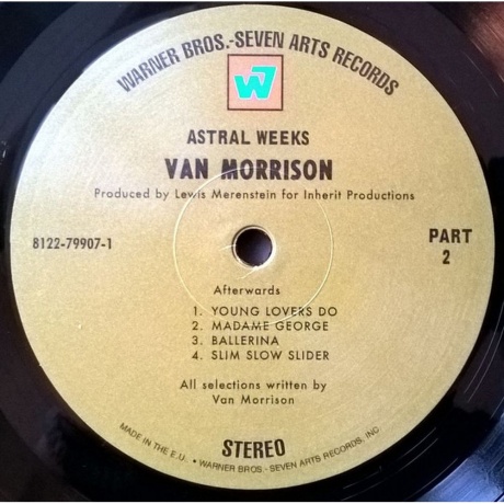 Van Morrison - Astral Weeks (0081227950378) виниловая пластинка - фото 4