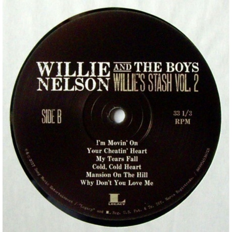 Willie Nelson - Willie's Stash Vol.2 (0889854536015) виниловая пластинка - фото 6