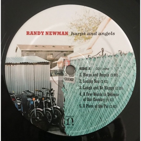 Randy Newman - Harps and Angels (0075597937916)  виниловая пластинка - фото 3