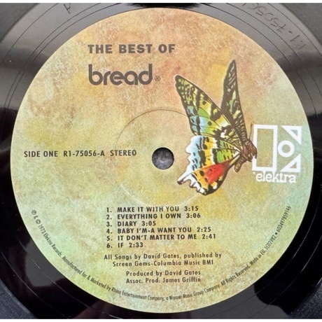 Bread - The Best Of Bread (0603497859146) виниловая пластинка - фото 5