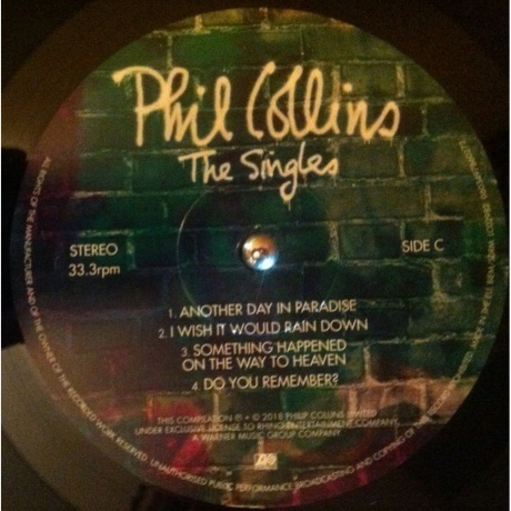 Phil Collins - The Singles (0603497860272) виниловая пластинка - фото 9
