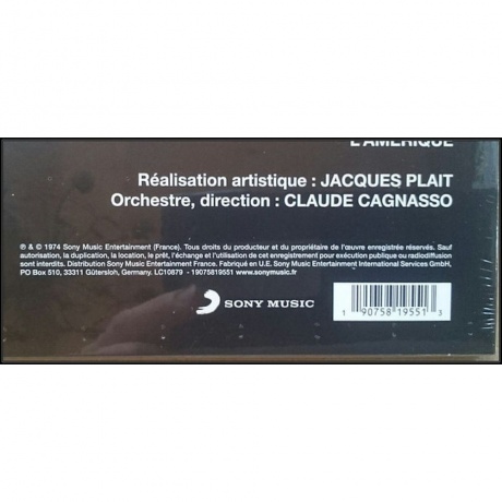 Joe Dassin - A L'Olympia (2Lp) (0190758195513) виниловая пластинка - фото 3