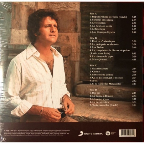 Joe Dassin - Eternel (coloured) (0889854058418) виниловая пластинка - фото 2