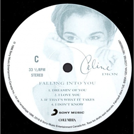 Celine Dion - Falling Into You (0190758638614) виниловая пластинка - фото 7