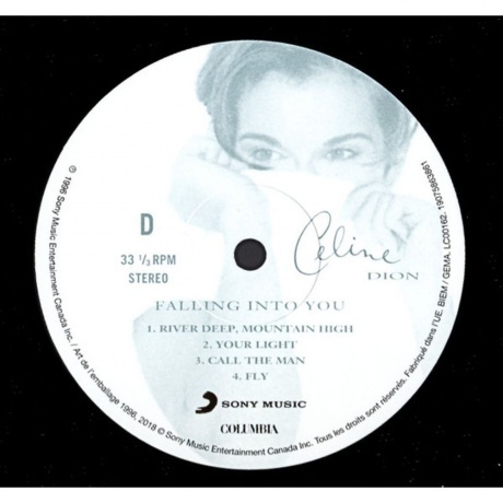 Celine Dion - Falling Into You (0190758638614) виниловая пластинка - фото 8