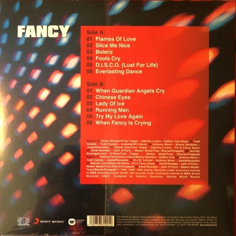 Fancy, The Best Of - 30 Years (0190758622910) виниловая пластинка - фото 2