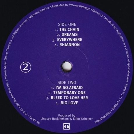 Fleetwood Mac - The Dance (0603497856824) виниловая пластинка - фото 5