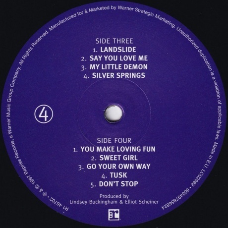 Fleetwood Mac - The Dance (0603497856824) виниловая пластинка - фото 7