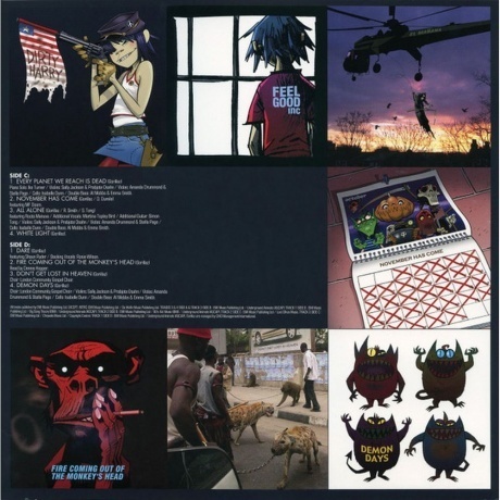 Gorillaz - Demon Days (0724387383814) виниловая пластинка - фото 4