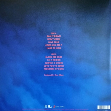 Judas Priest - Ram It Down (0889853908714) виниловая пластинка - фото 2