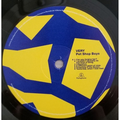 Pet Shop Boys - Very (0190295823085) виниловая пластинка - фото 7