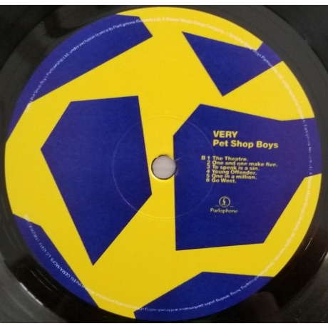 Pet Shop Boys - Very (0190295823085) виниловая пластинка - фото 8