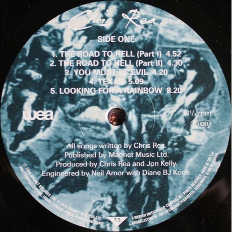 Chris Rea - The Road To Hell (0190295693459) виниловая пластинка - фото 3