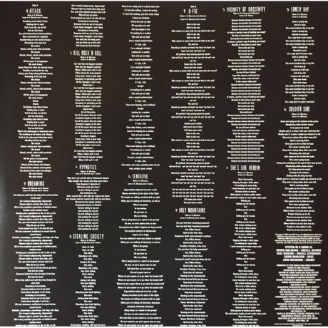 System Of A Down - Hypnotize (0190758656014) виниловая пластинка - фото 8