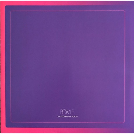 David Bowie - Glastonbury 2000 (0190295570453) виниловая пластинка - фото 10