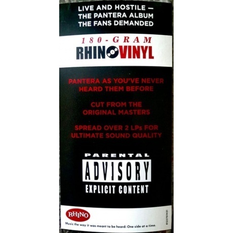 Pantera - Official Live - 101 Proof (0081227974312) виниловая пластинка - фото 8