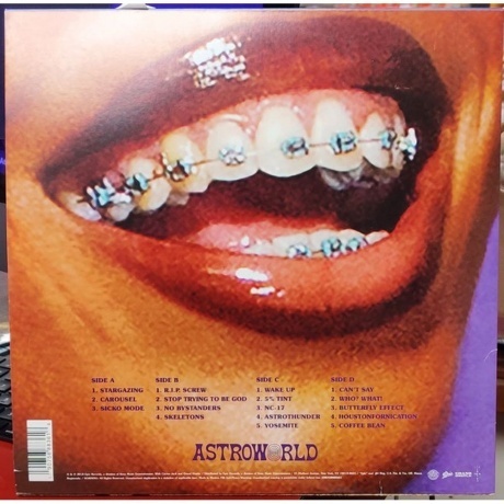Travis Scott - Astroworld (0190758883618) виниловая пластинка - фото 2