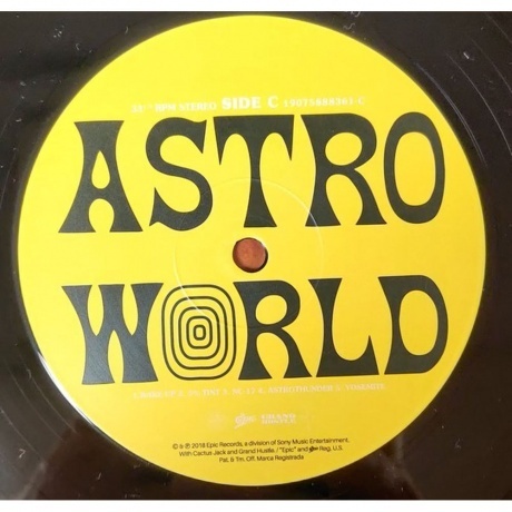Travis Scott - Astroworld (0190758883618) виниловая пластинка - фото 4