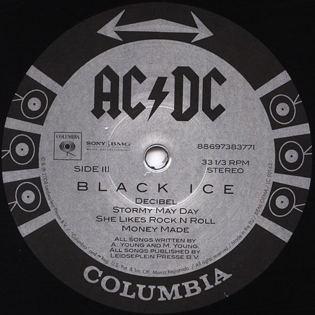 AC/DC - Black Ice (0886973837719) виниловая пластинка - фото 7