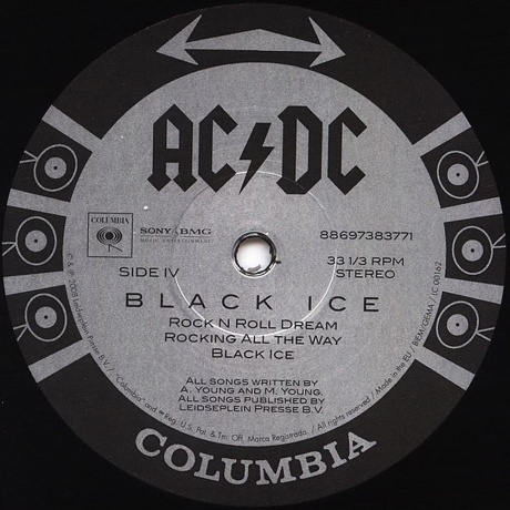 AC/DC - Black Ice (0886973837719) виниловая пластинка - фото 8
