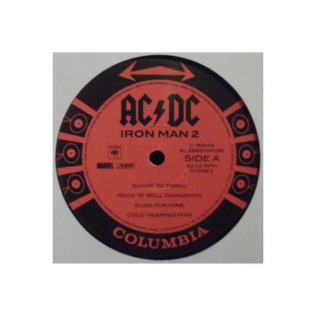 Виниловая пластинка AC/DC, Iron Man 2 (0886976615819) - фото 4