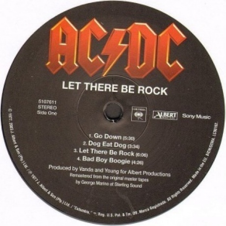 AC/DC, Let There Be Rock (5099751076117) виниловая пластинка - фото 3
