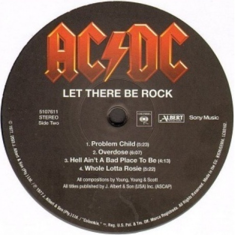 AC/DC, Let There Be Rock (5099751076117) виниловая пластинка - фото 4