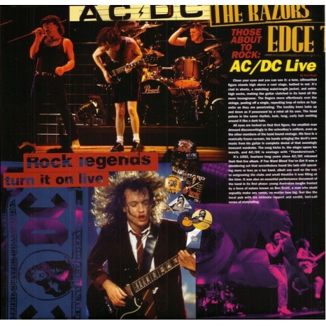 Виниловая пластинка AC/DC, Live (barcode 5099751283614) - фото 15