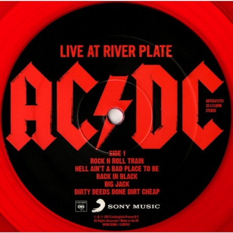 AC/DC - Live At River Plate (0887654117519) виниловая пластинка - фото 3